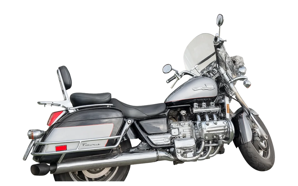 Honda Valkyrie jezdce Kikin (#35858) – stříbrná
