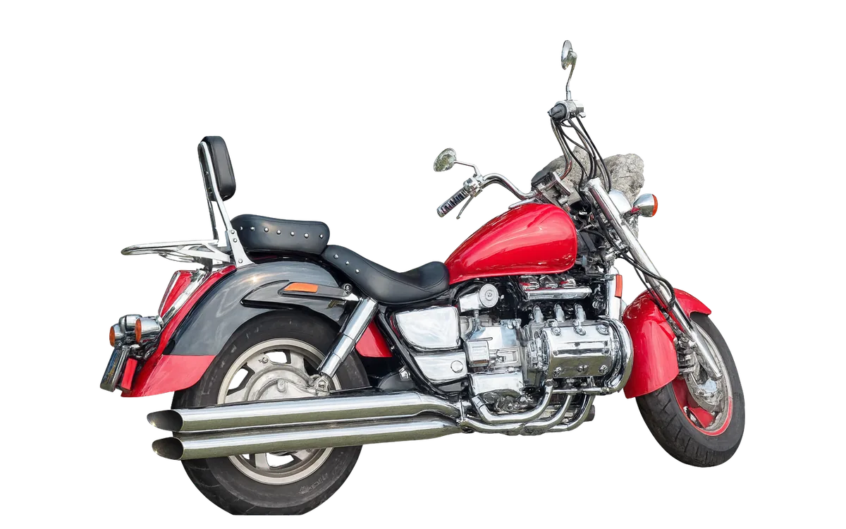 Honda Valkyrie jezdce Pisherman (#36717) – červená